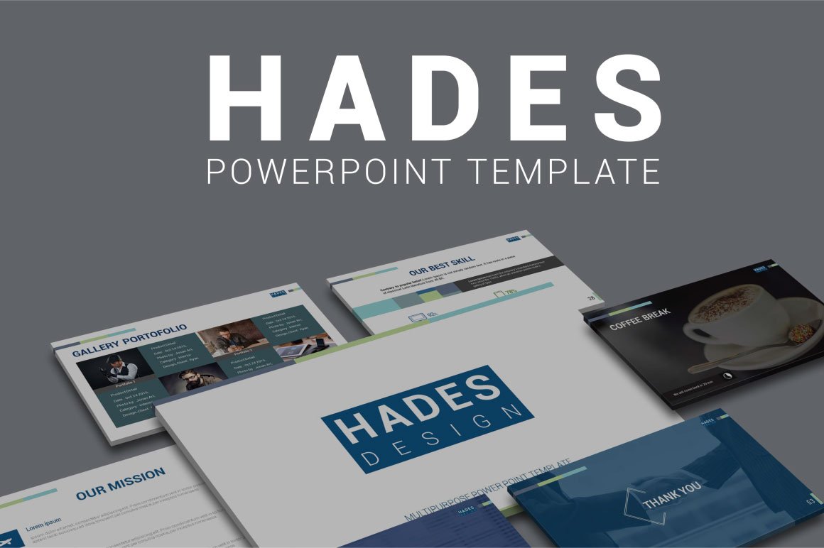 HADES Powerpoint Presentation Template