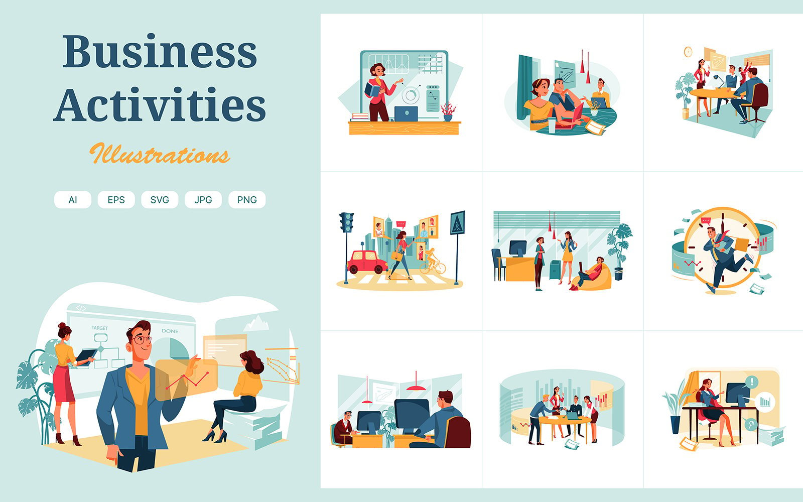 M330_ Business Illustration Pack