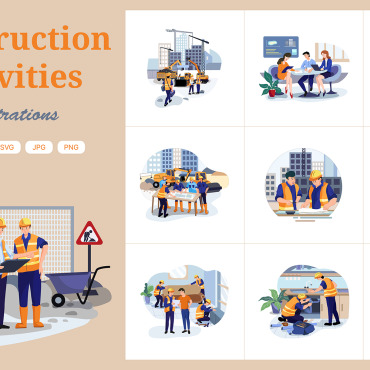 Work Worker Illustrations Templates 216901