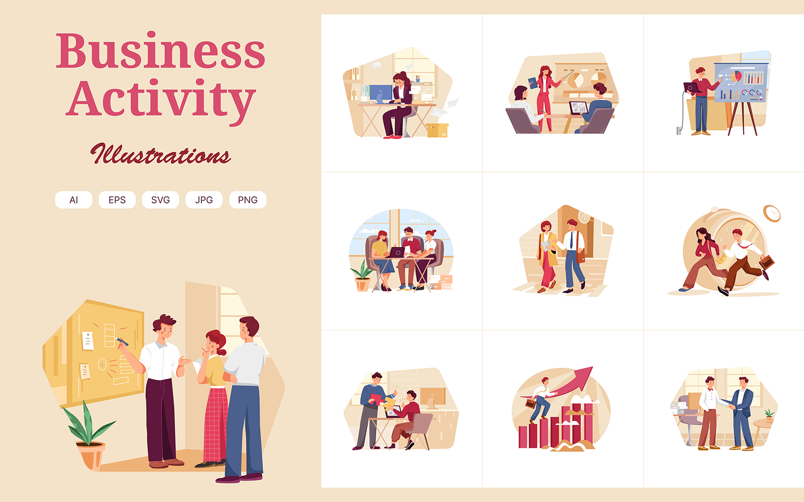 M329 - Business Activities Illustrations