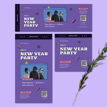 Year Ticket Corporate Identity 216960