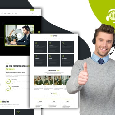 Calls Consulting Landing Page Templates 216977