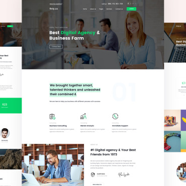 Agency Corporate PSD Templates 217046