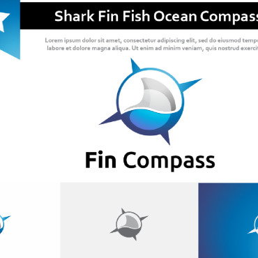 Fin Fish Logo Templates 217055