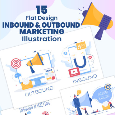 Inbound Marketing Illustrations Templates 217127