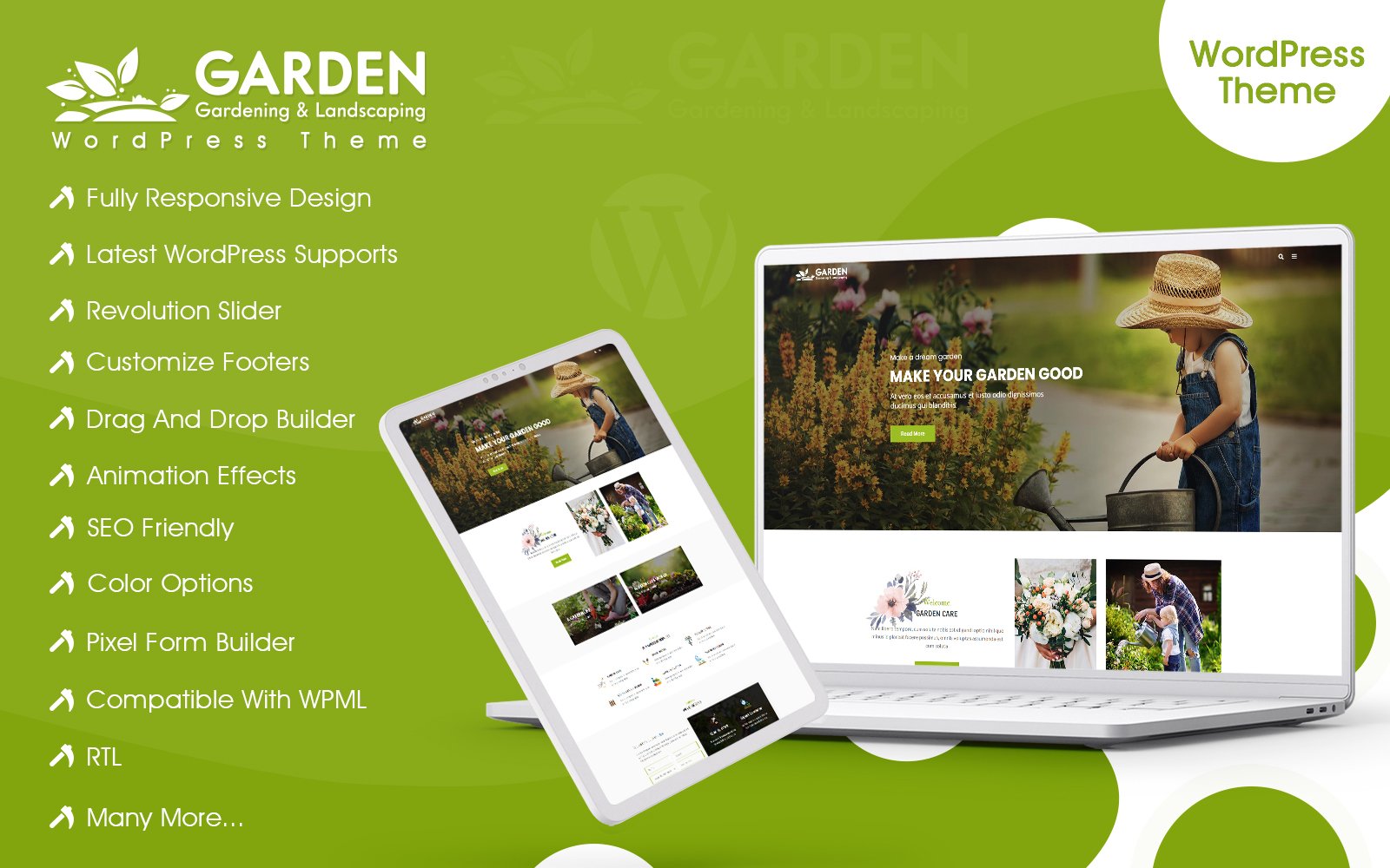 Garden - Gardening and Landscaping WordPress Theme