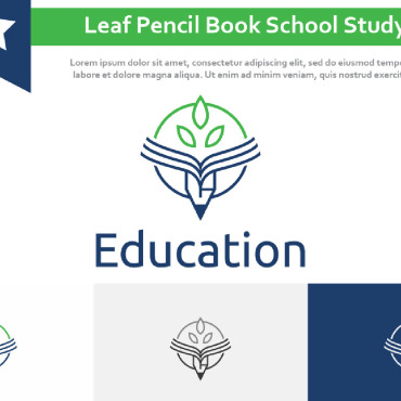 Pencil Book Logo Templates 217235