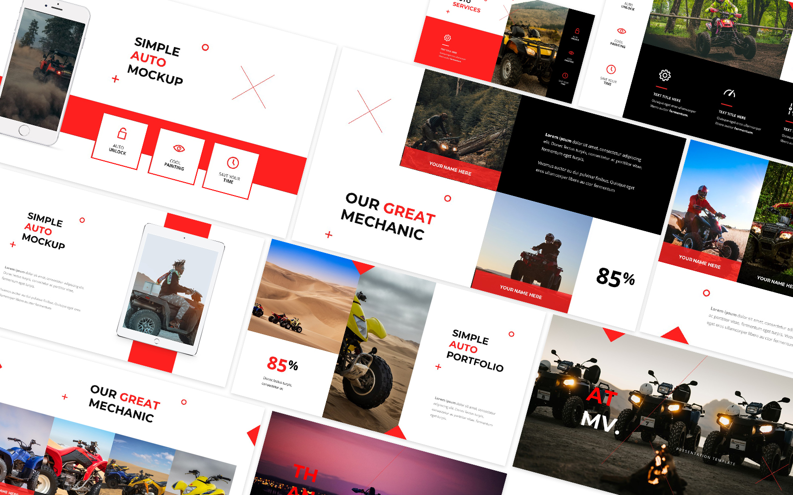 ATMV Sport Powerpoint Template