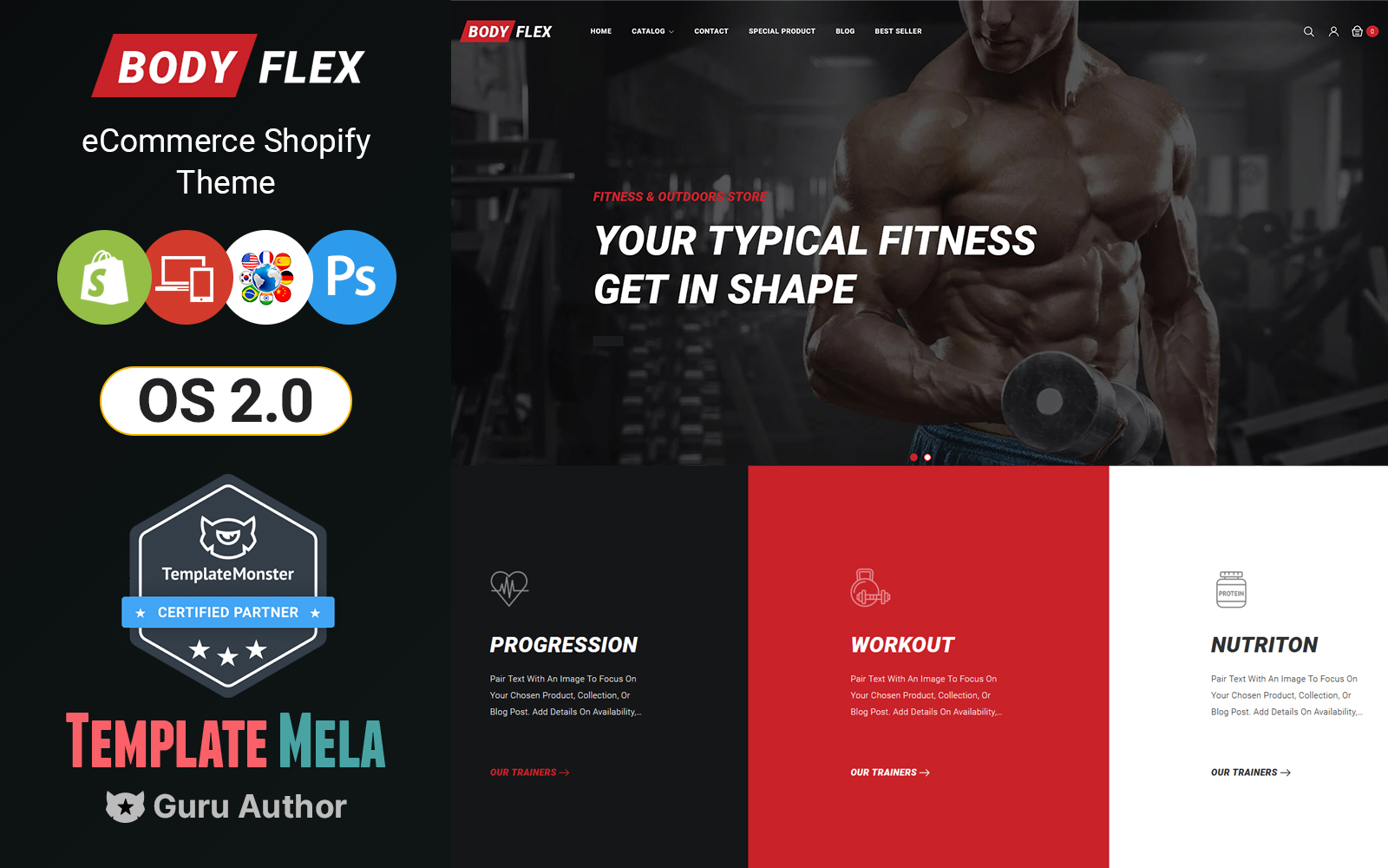 Bodyflex - Gym and Fitness Shopify Theme