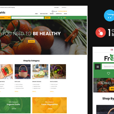 Agriculture Clean OpenCart Templates 217444