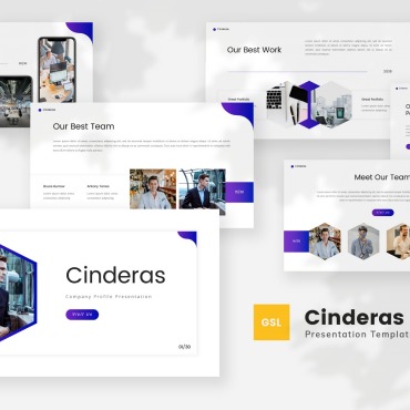 Profile Company Google Slides 217468