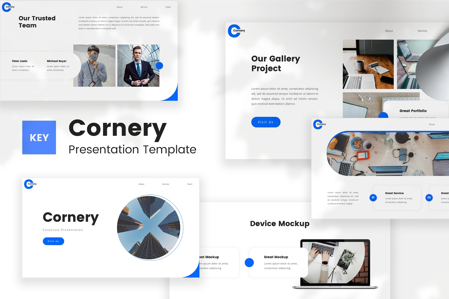 Cornery — Corporate Keynote Template