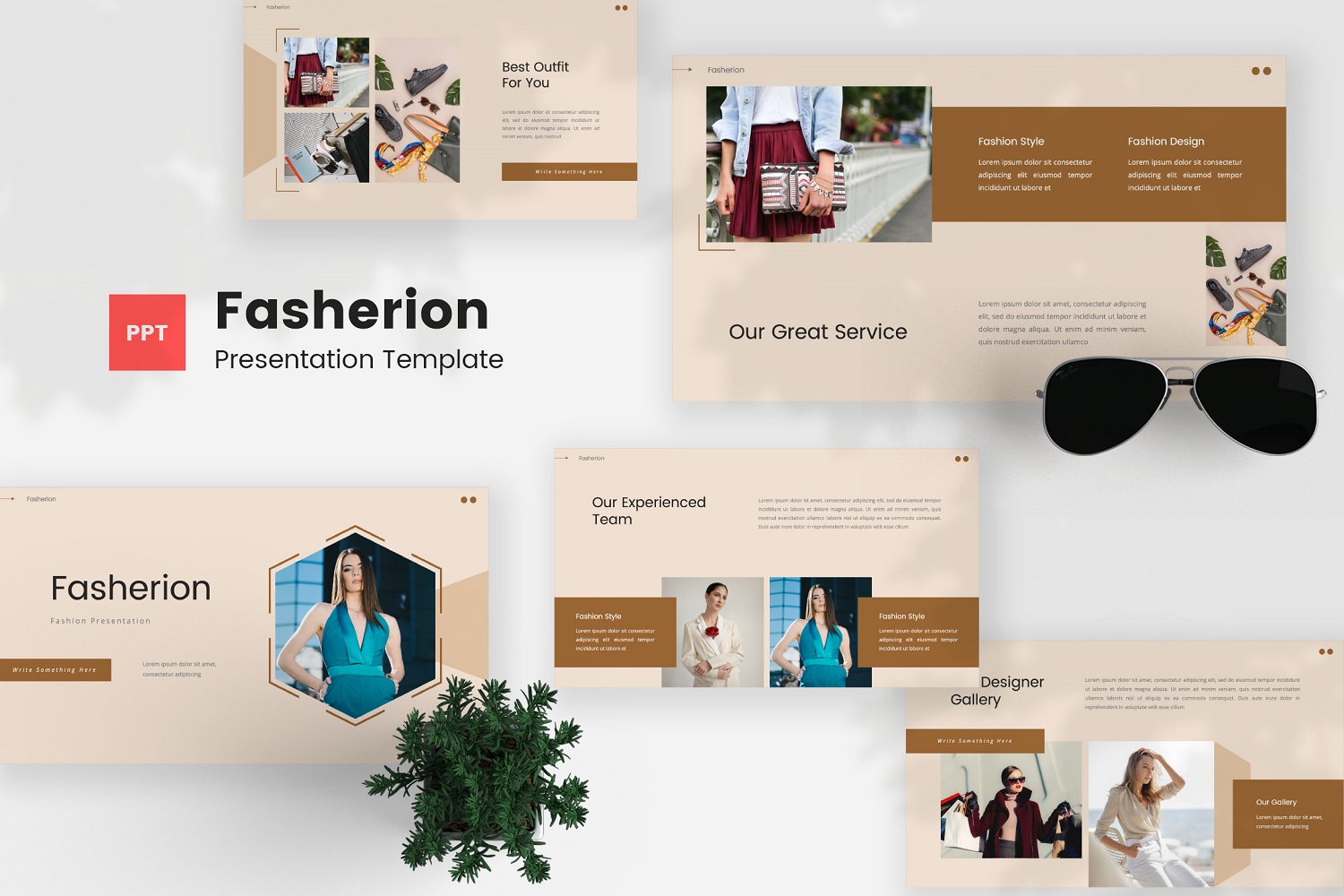 Fasherion — Fashion Powerpoint Template