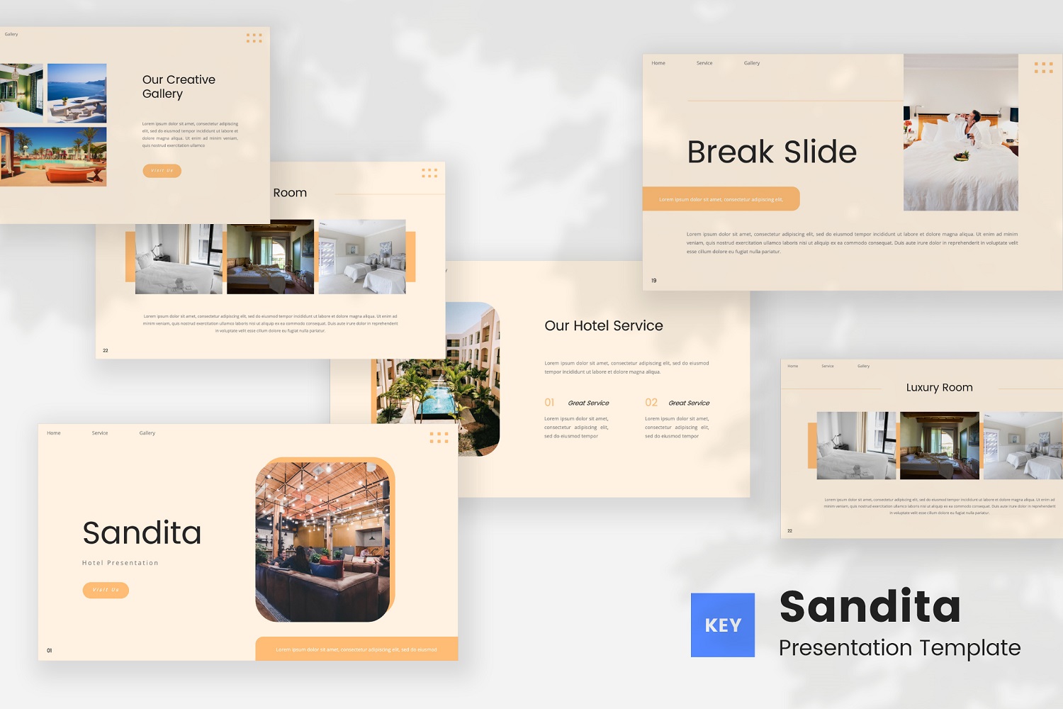 Sandita — Hotel Keynote Template