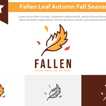 Leaf Autumn Logo Templates 217493