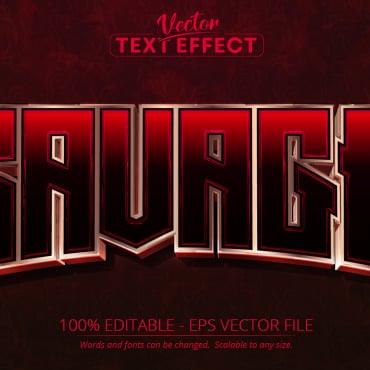 Effect Red Illustrations Templates 217609