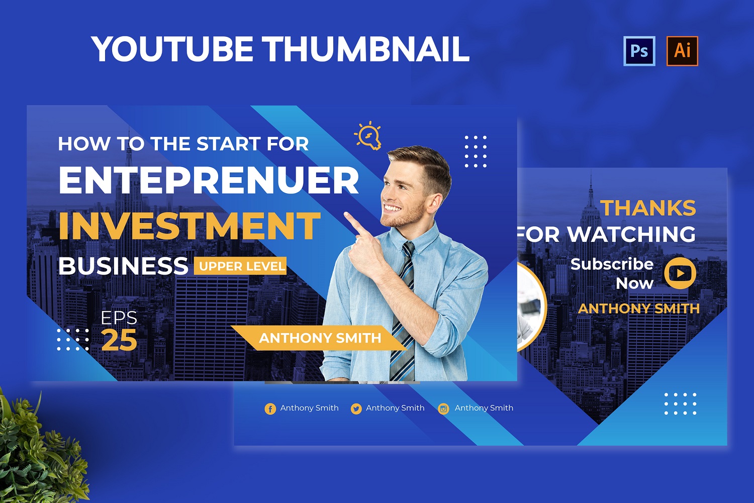 Business Enterpreneur Youtube Thumbnail