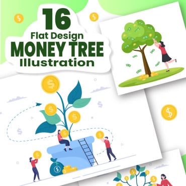 Tree Business Illustrations Templates 217708