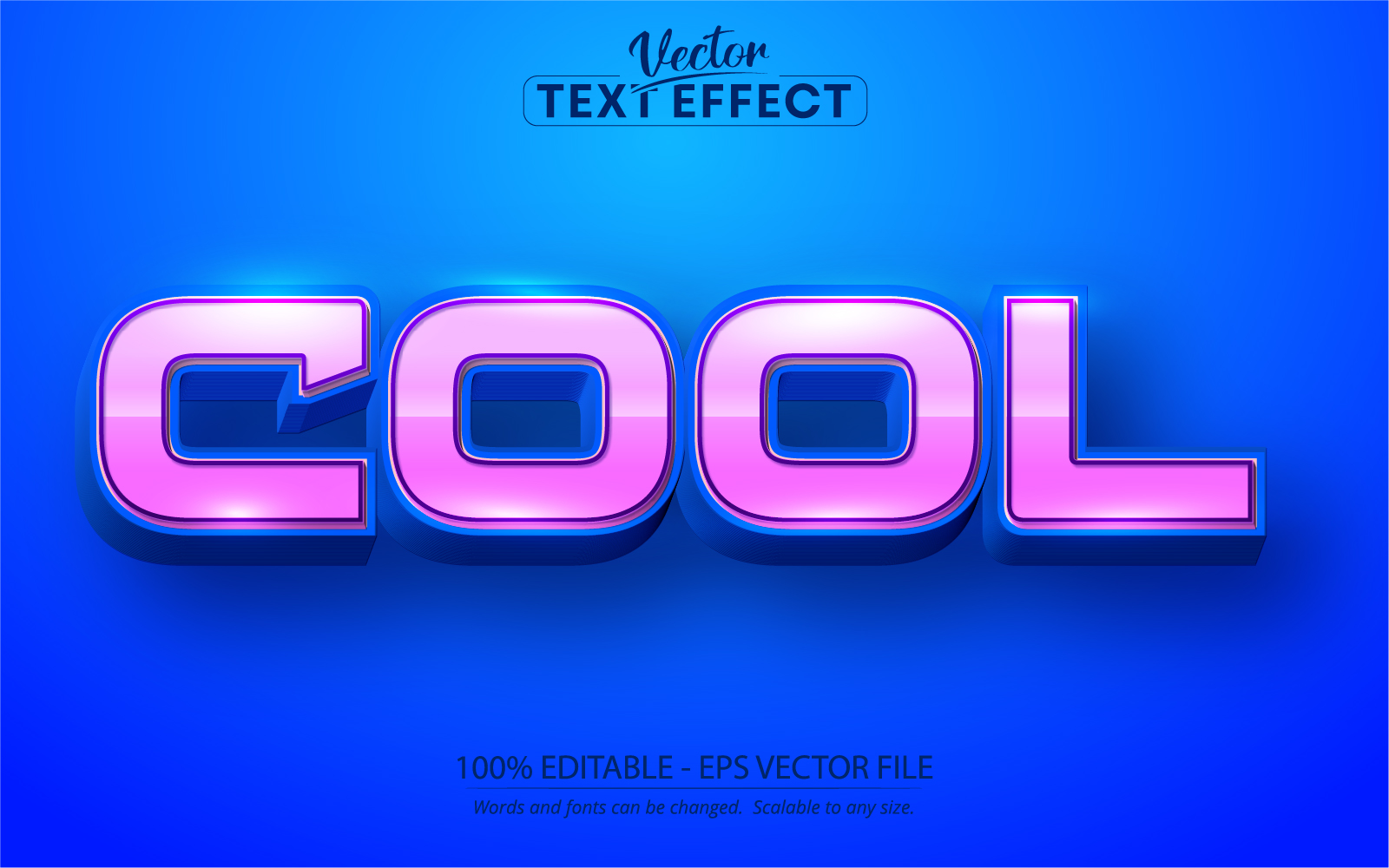 Cool - Editable Text Effect, Font Style, Graphics Illustration