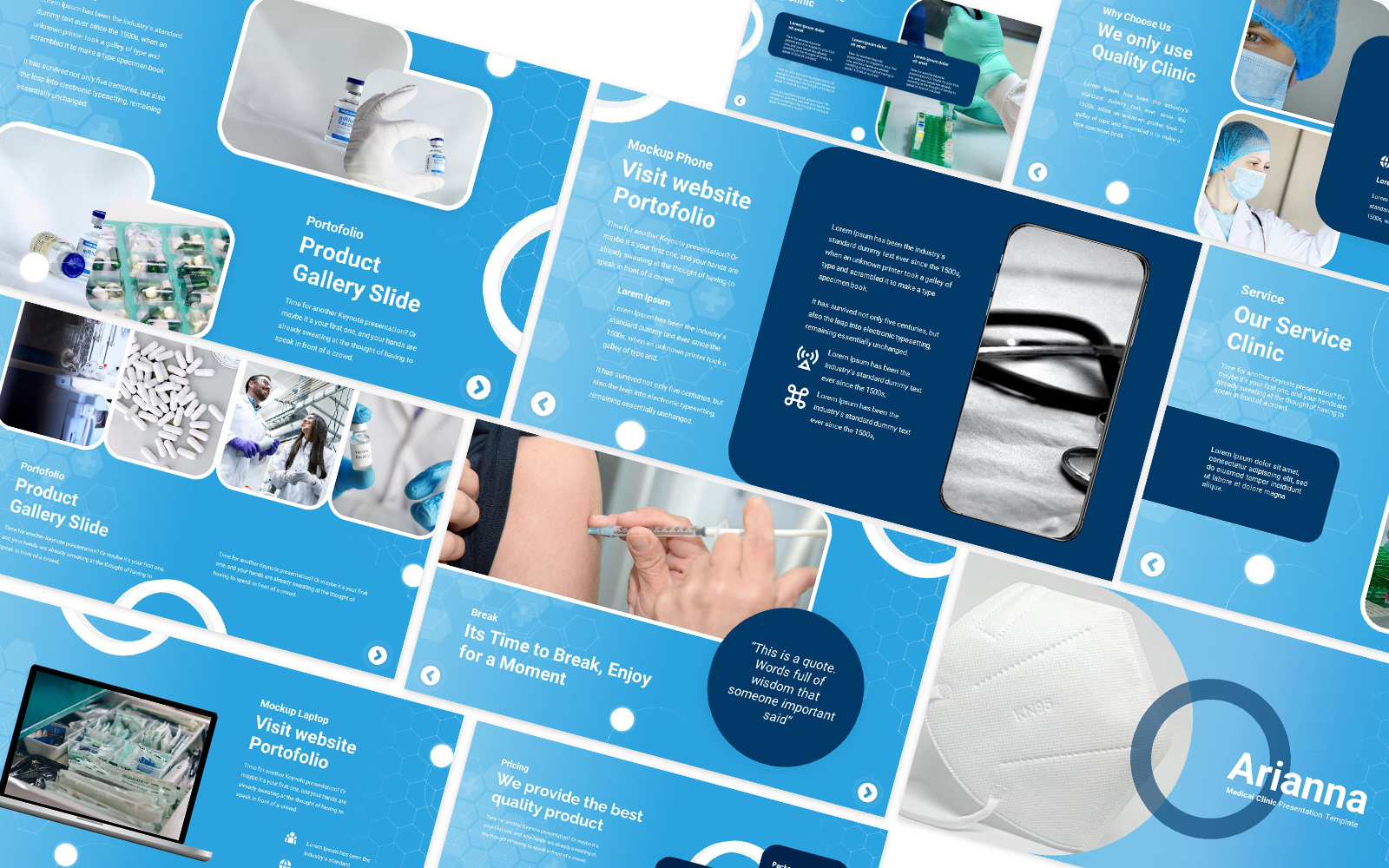 Arianna Medical Keynote Template