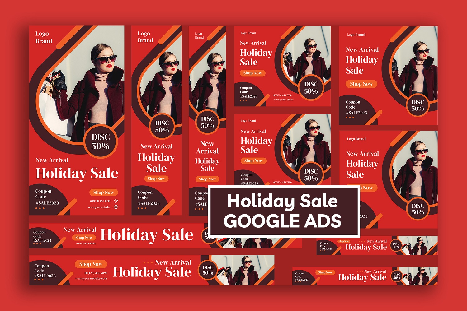 Holiday Sale Google Ads Template