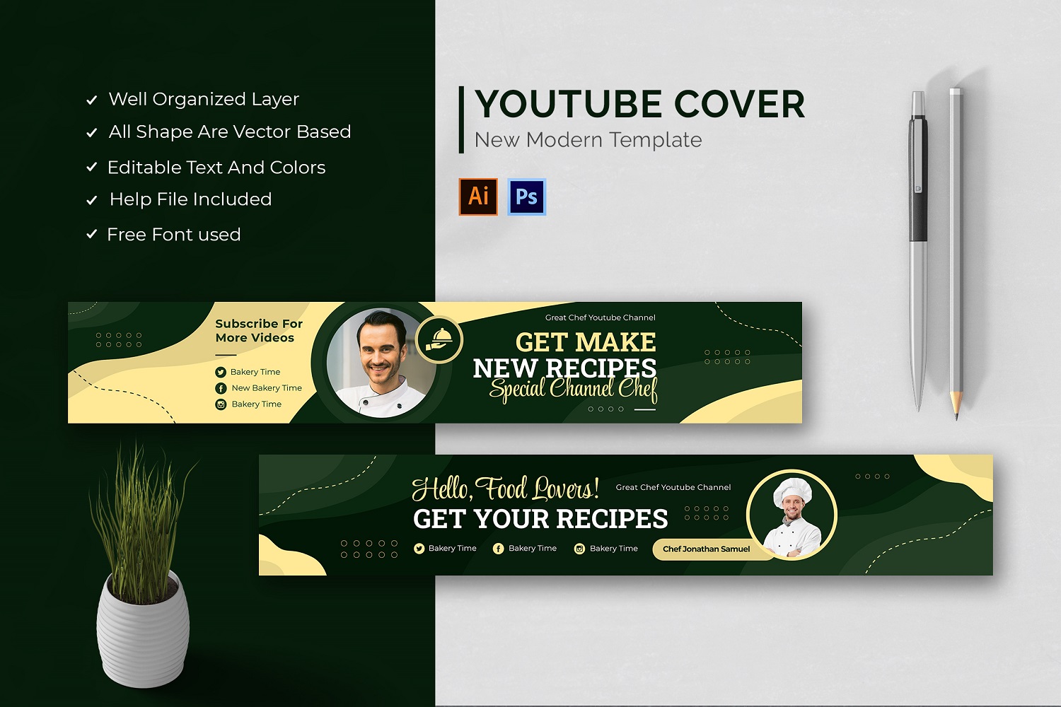 Chef Cooking Youtube Cover