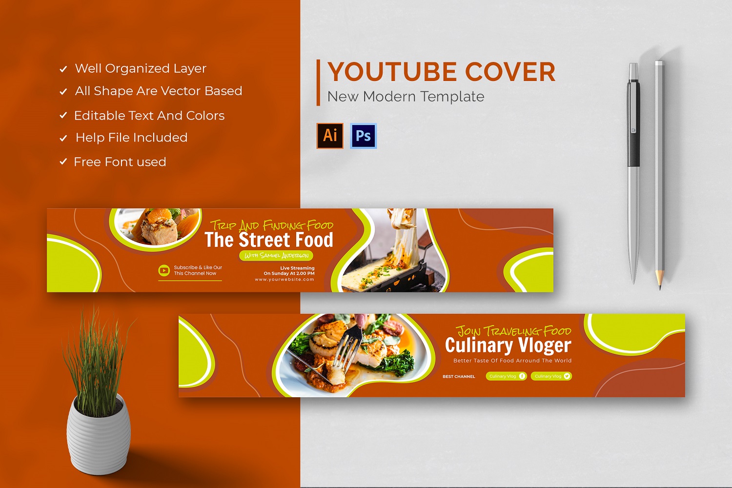 Culinary Vlog Youtube Cover