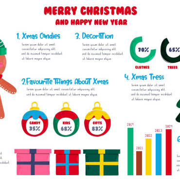 Christmas Happy Illustrations Templates 218077