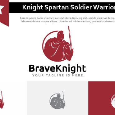 Sword Knight Logo Templates 218098