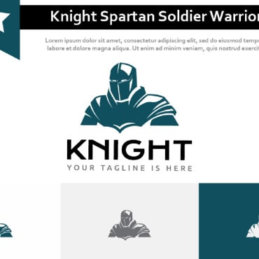 Spartan Soldier Logo Templates 218099