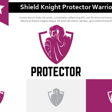 Knight Protector Logo Templates 218100