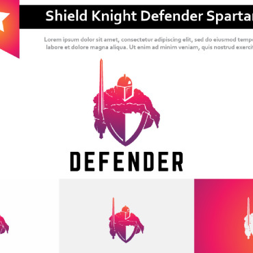 Sword Knight Logo Templates 218102