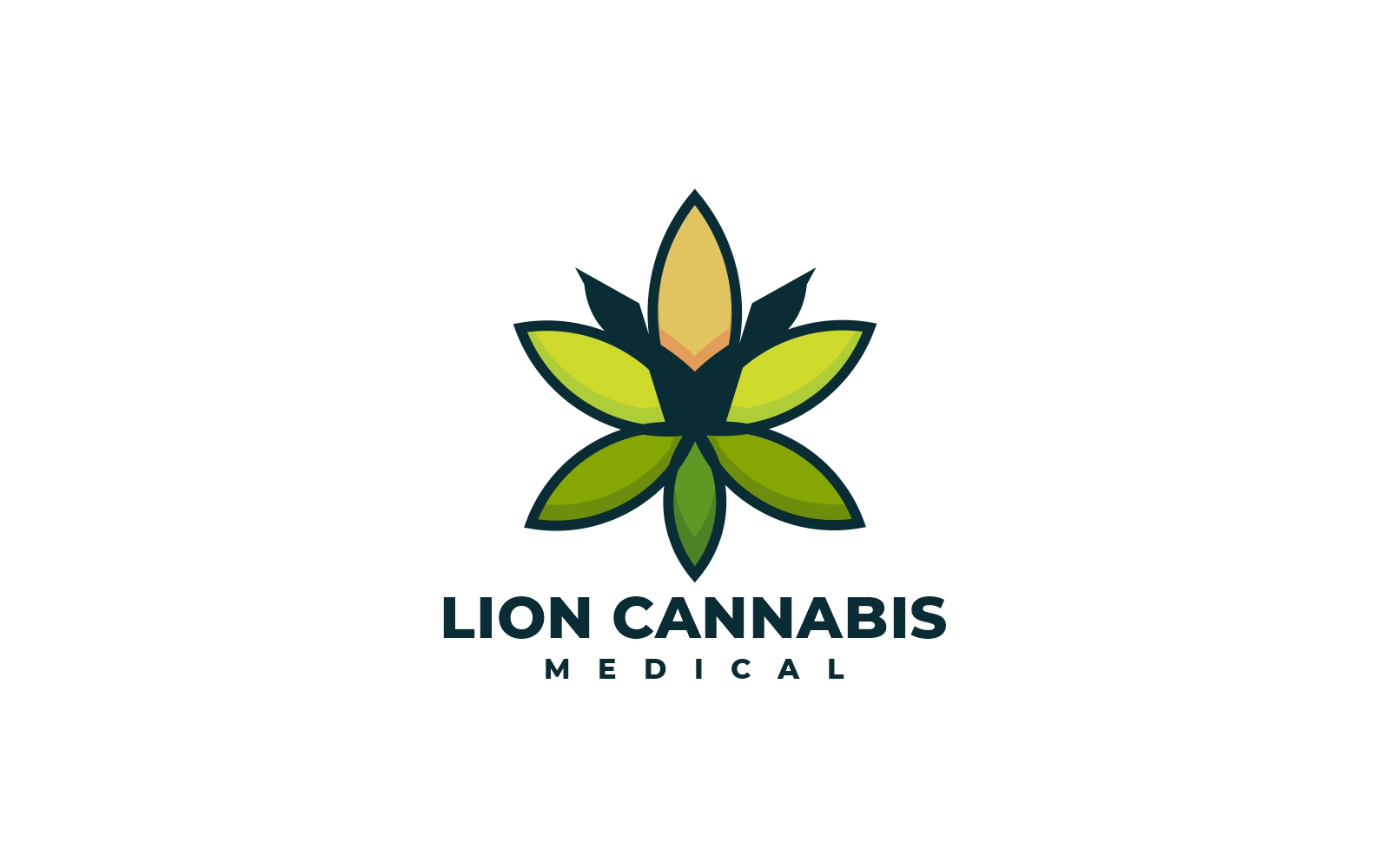 Cannabis Simple Mascot Logo