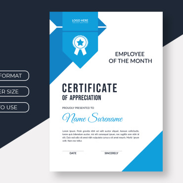 Theme Graphic Certificate Templates 218154