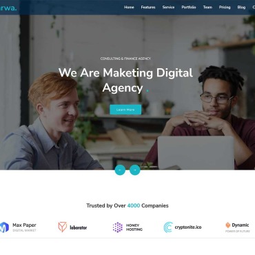 Agency Html Landing Page Templates 218223
