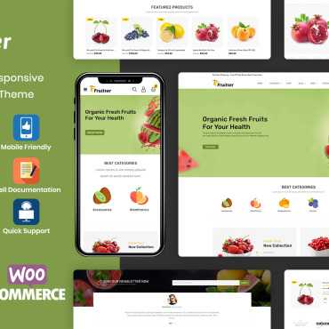 Organic Store WooCommerce Themes 218234