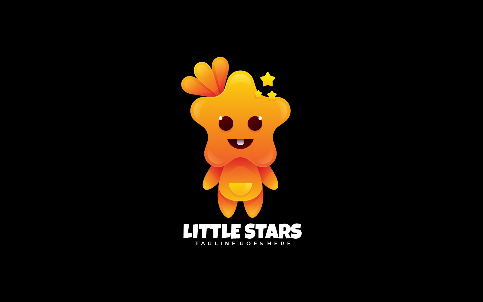 Little Star Gradient Logo Style
