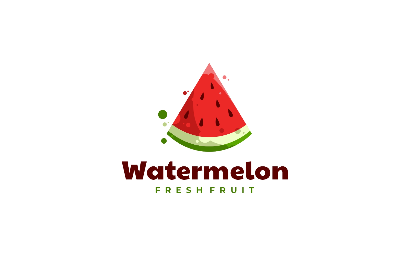 Watermelon Gradient Logo Template