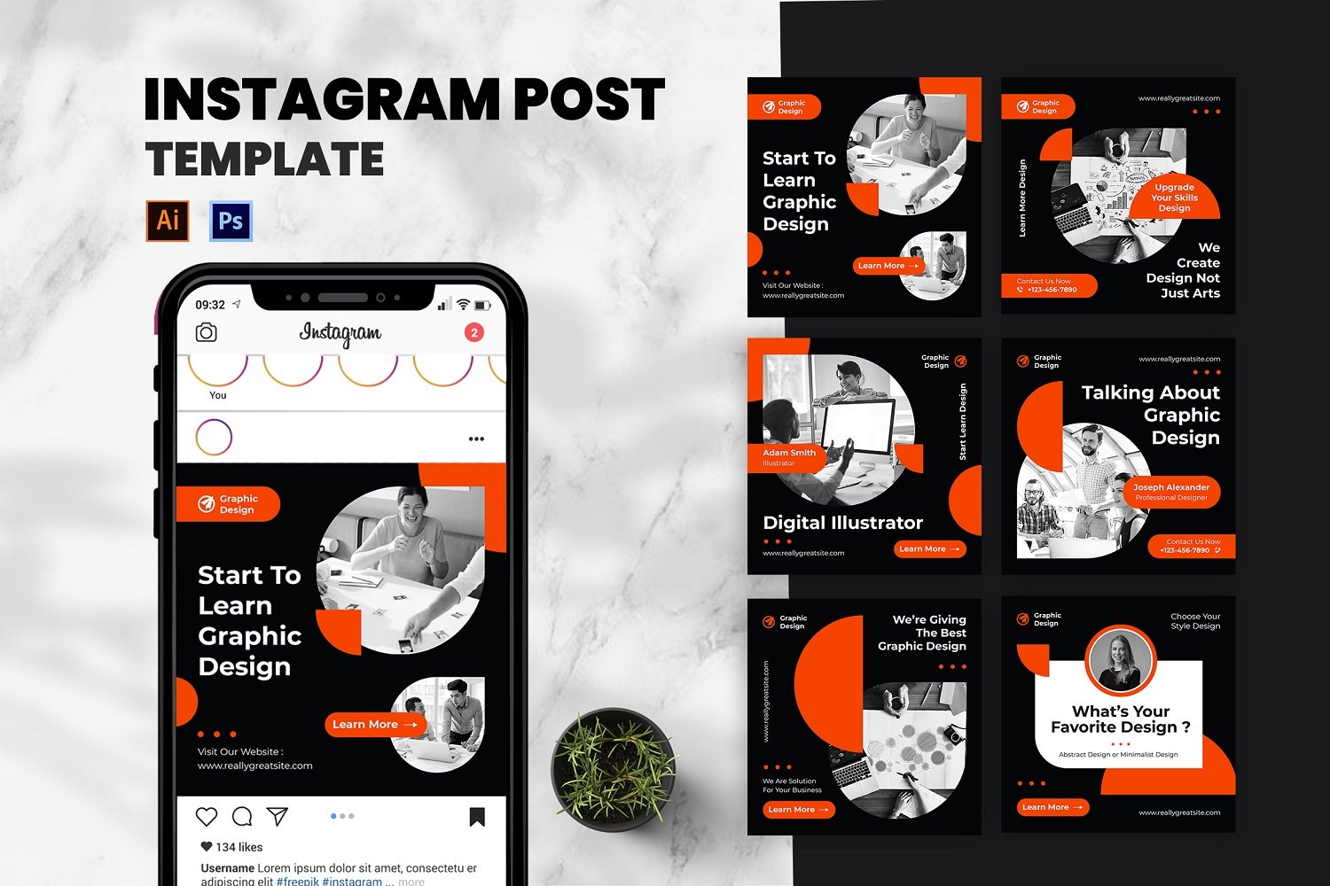 Graphic Design Instagram Post