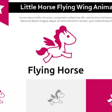 Little Horse Logo Templates 218769