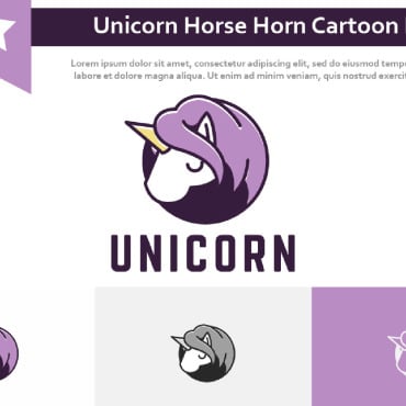 Unicorn Horse Logo Templates 218771