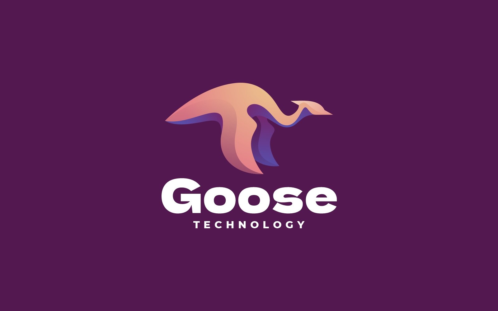 Goose Gradient Logo Style