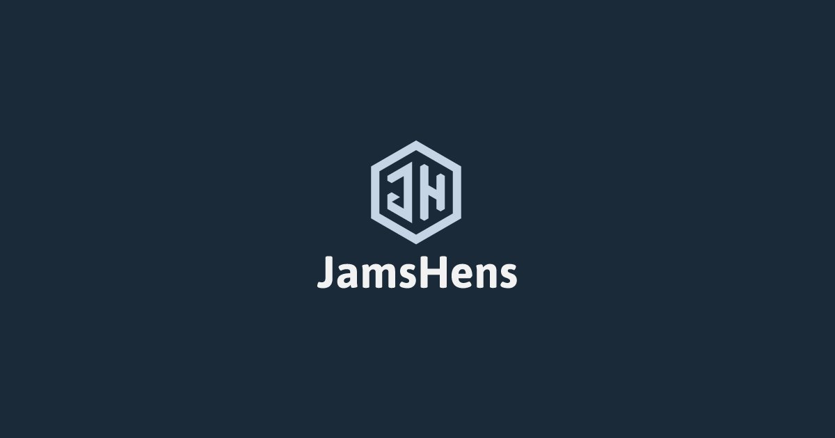 J+H Logo design template Black and white