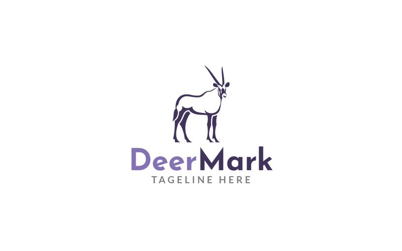 Deer Mark Logo Design Template Vol 2