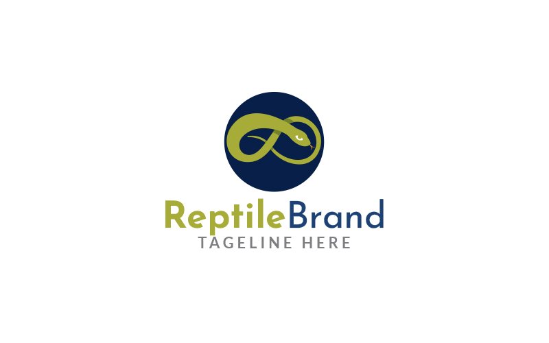 Reptile Brand Logo Design Template