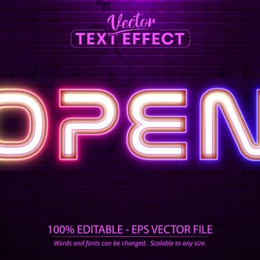 Effect Font Illustrations Templates 219147