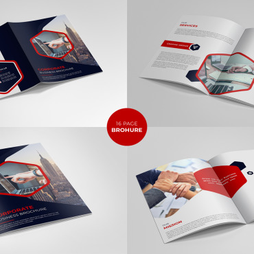 Black Brochure Corporate Identity 219200