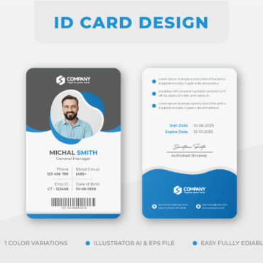 Id Card Corporate Identity 219204