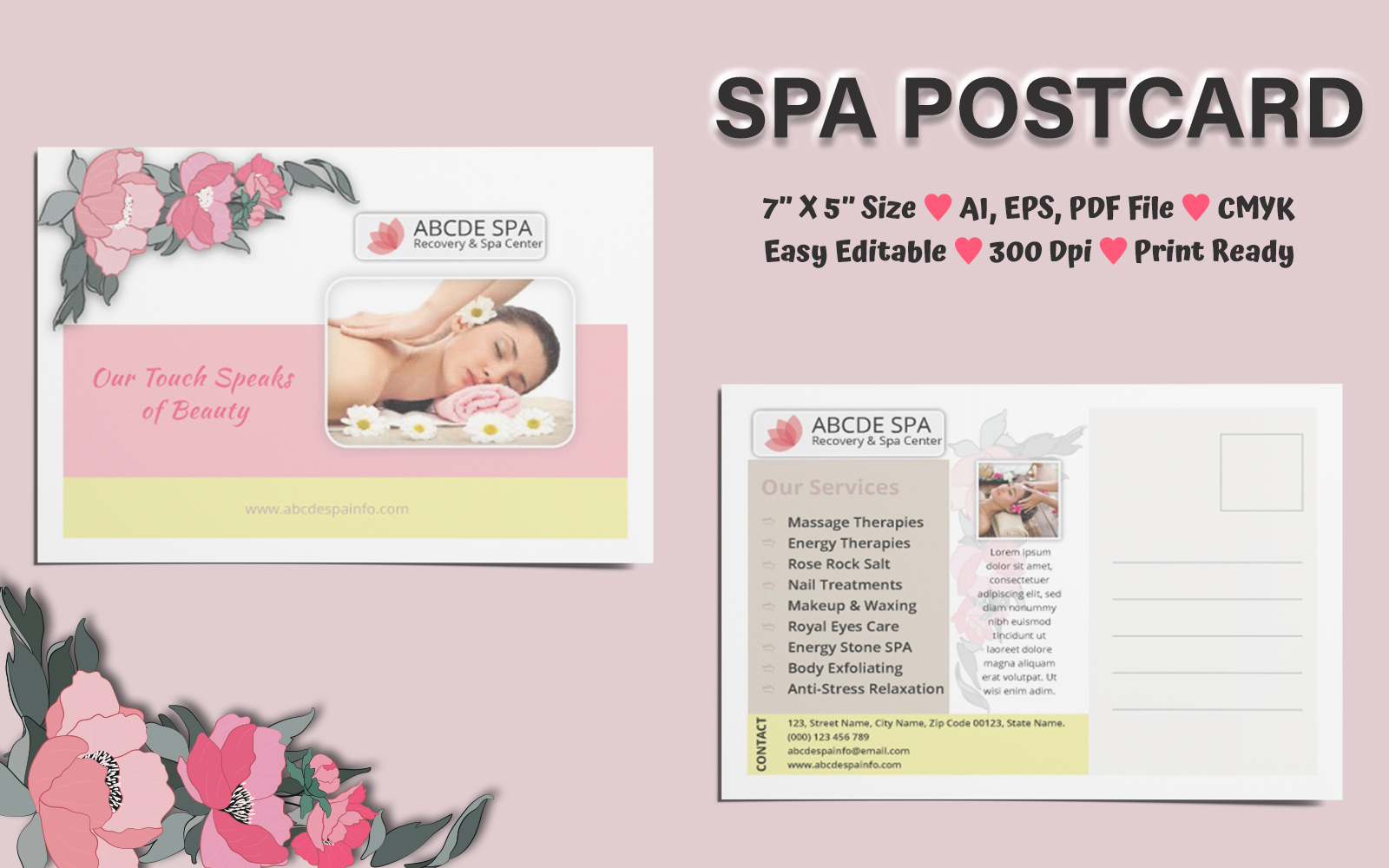 Eye-catching Postcard, EDDM Template