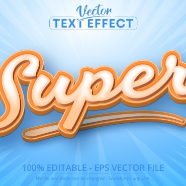 Effect Text Illustrations Templates 219360